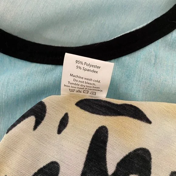 Jade Butterfly & Tiger Print Cover Up Dress - Picture 7 of 7